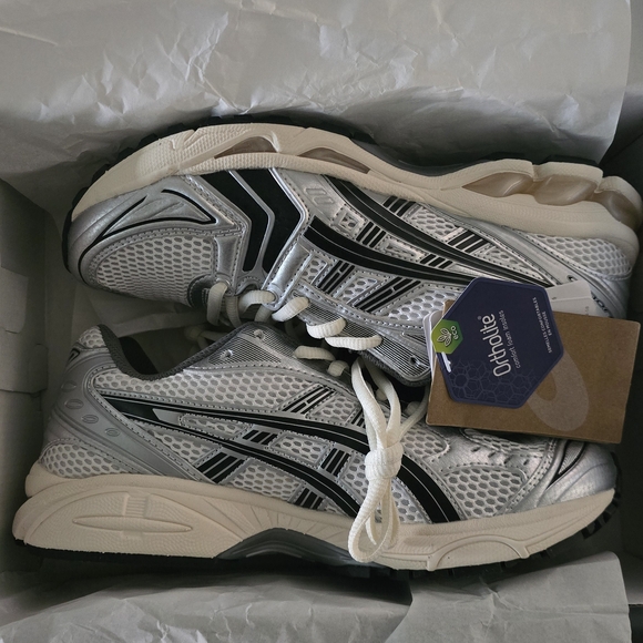 Jjjound Silver and Black Athletic Shoes